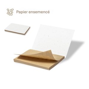 Post-it Papier Ensemencé Personnalisés ZOMEK