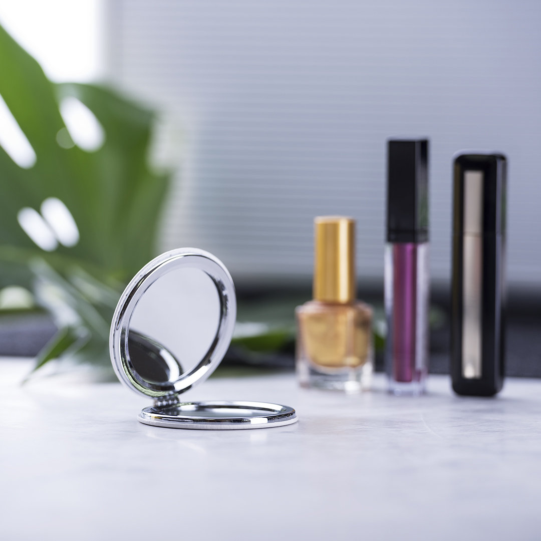 Miroir de Poche Grossissant Personnalisé PLUMIAX – Image 4