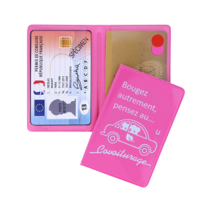 Étui personnalisé 2 cartes transports R5