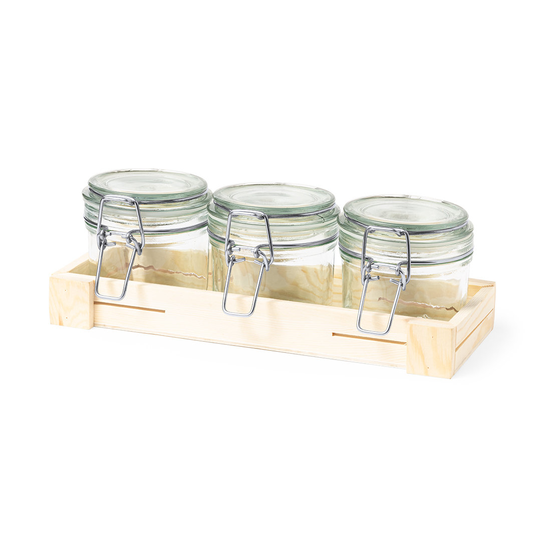 Lot de 3 Bocaux Verre Le Parfait Personnalisés GABY – Image 2