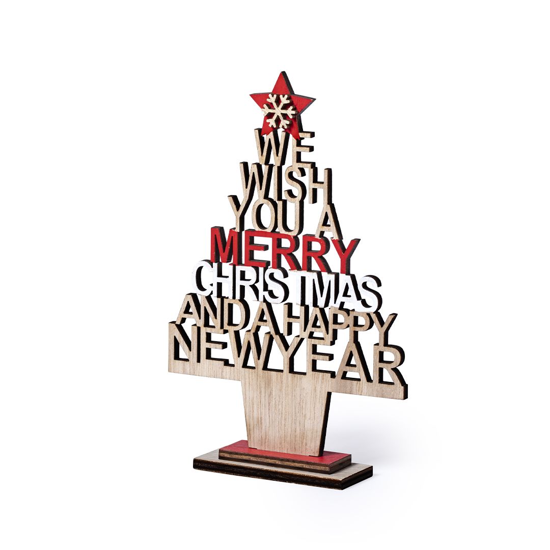 Sapin de Noël Bois Personnalisé SOKIN