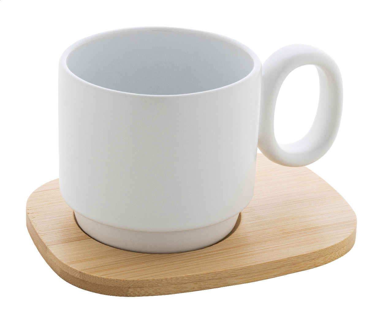 Tasse Céramique Soucoupe Bambou Personnalisée KAGUYA – Image 2