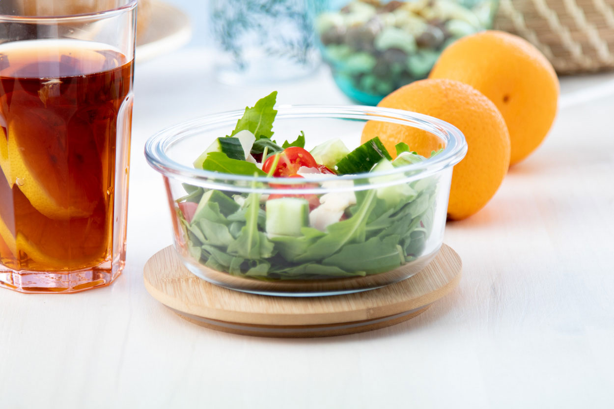 Lunch Box Verre Ronde personnalisée RUTTATA – Image 3