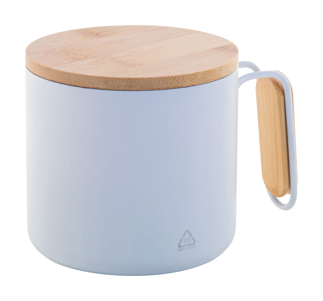 Mug Thermos Couvercle Poignée Bambou Personnalisé GRABOO – Image 3