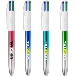 Stylo BIC® 4 Couleurs® Bicolor personnalisé