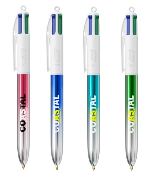 Stylo BIC® 4 Couleurs® Bicolor personnalisé