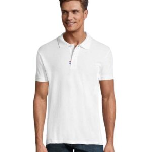 Polo Coton Bio Made in France personnalisé ROMAIN