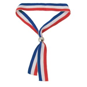 Bracelet Tissu Drapeau Français personnalisé