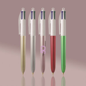 Stylo BIC® 4 Couleurs® Glacé personnalisé