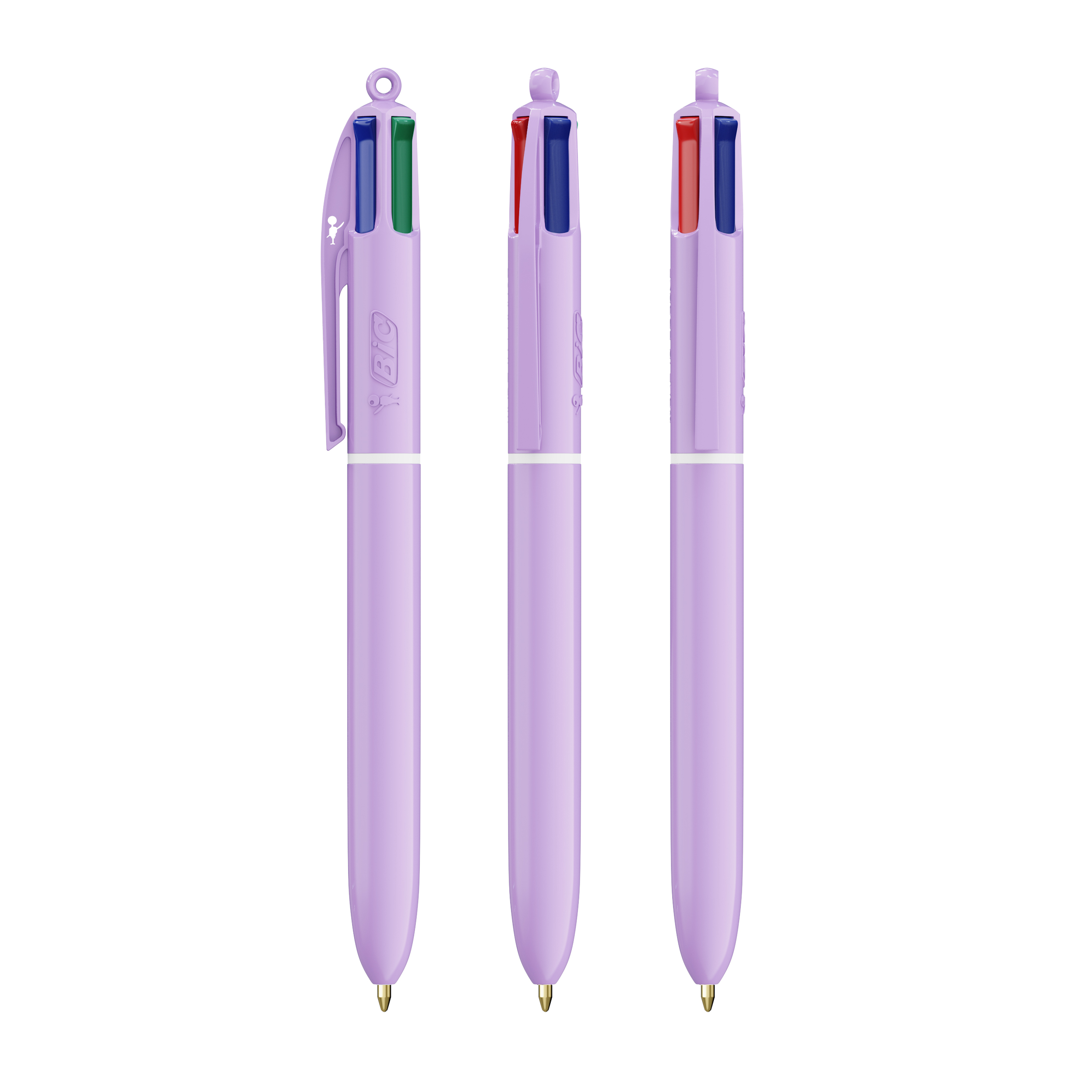 Stylo BIC® 4 Couleurs® Pastel personnalisé – Image 3