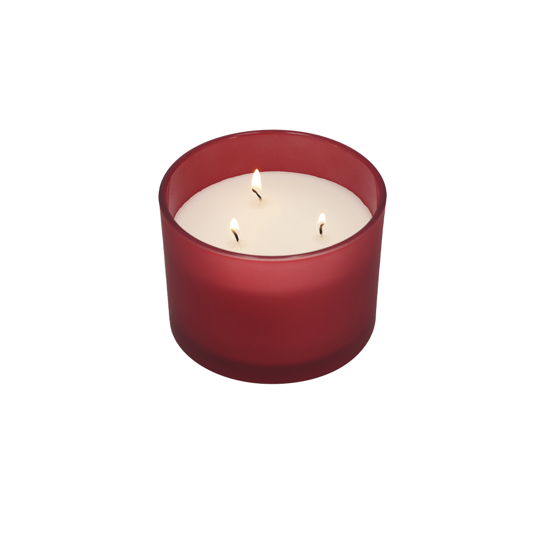 Bougie Parfumée 3 Mèches personnalisée LENZOX