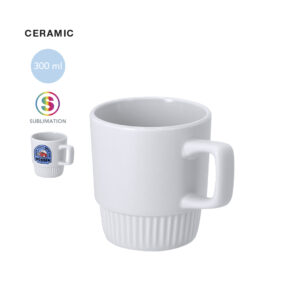 Tasse Céramique Striée personnalisée ROLYAN