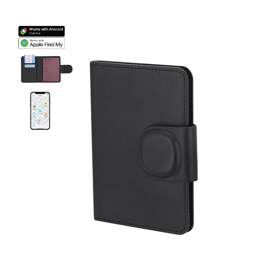 Étui Passeport avec Géolocalisation personnalisé REBEC