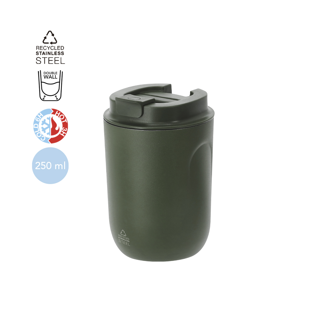 Gobelet Isotherme Couvercle personnalisé FUNCOL - MA22401