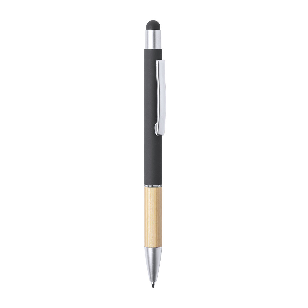 Stylo Stylet Aluminium Bambou Personnalisé ZABOX – Image 4