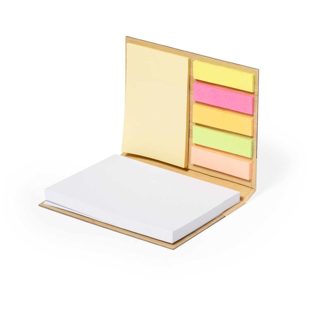 Bloc-Notes Post-it Couverture Bambou personnalisé ORESTEN – Image 3