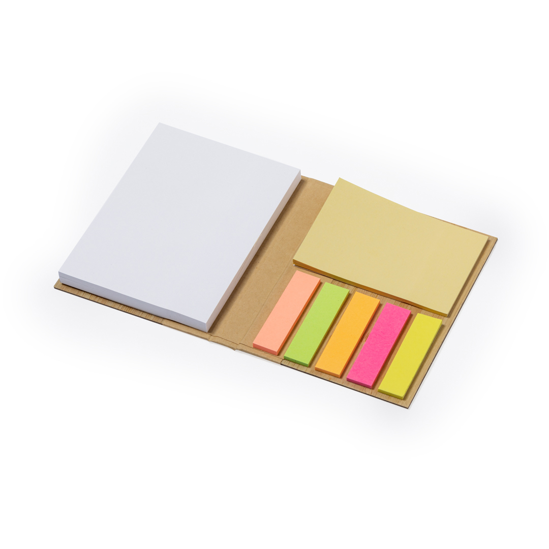 Bloc-Notes Post-it Couverture Bambou personnalisé ORESTEN – Image 4