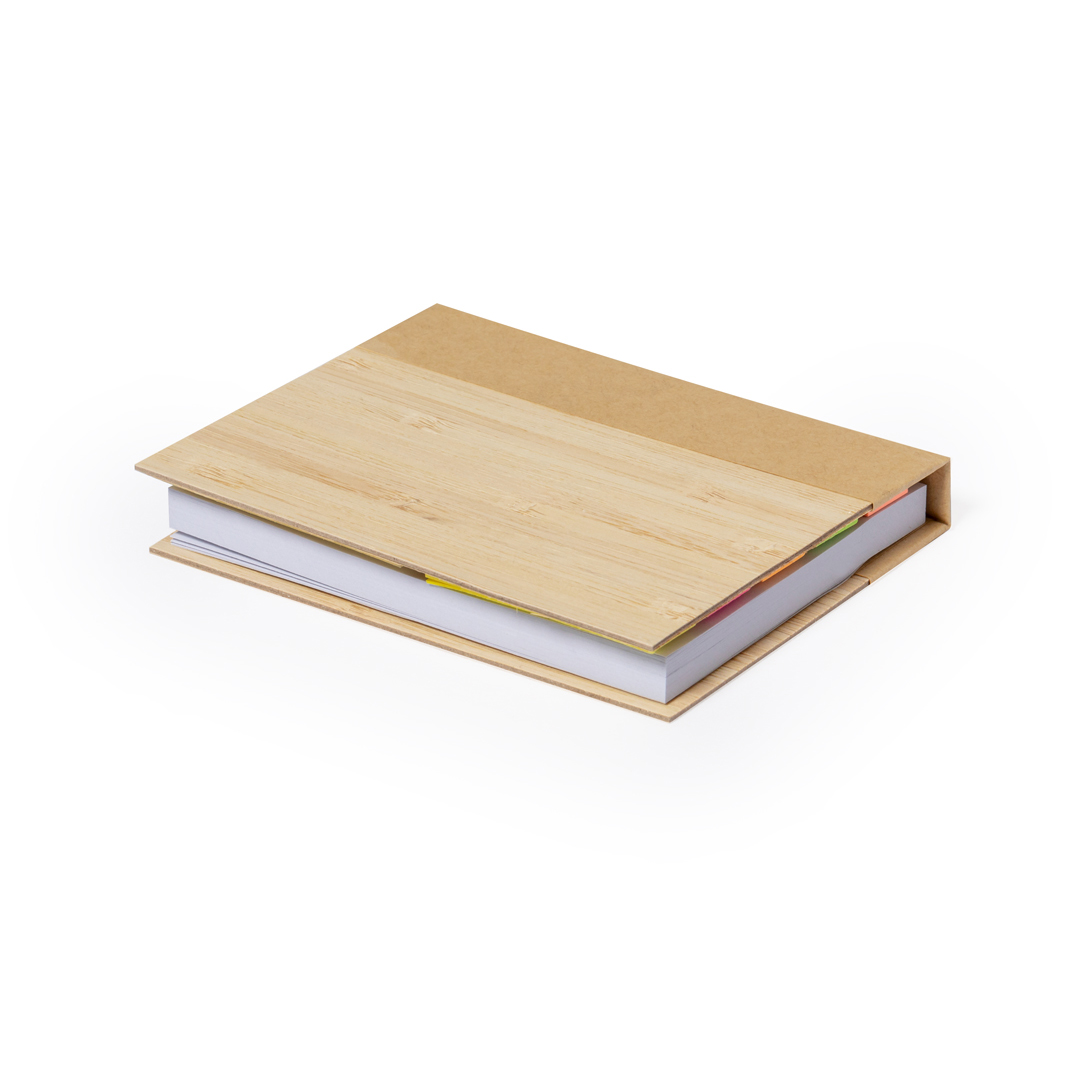 Bloc-Notes Post-it Couverture Bambou personnalisé ORESTEN – Image 5