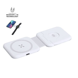 Station de Charge 2-en-1 Pliable Sans Fil Personnalisée VARDAR