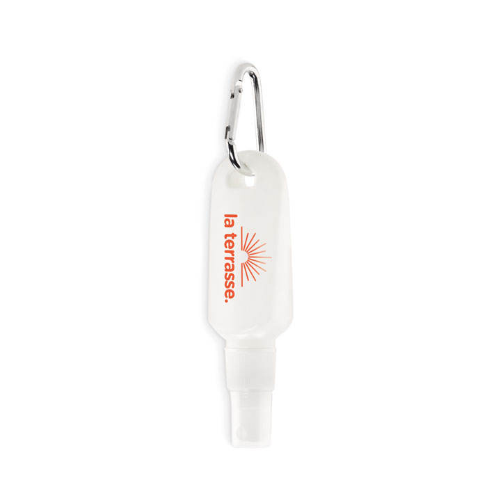 Spray Crème Solaire avec Mousqueton Personnalisé CRENSUN