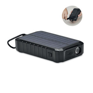 Powerbank Solaire 8000 mAh à Dynamo Personnalisée DYA