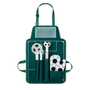 Tablier & Ustensiles Barbecue Football Supporter Personnalisé - MI9223