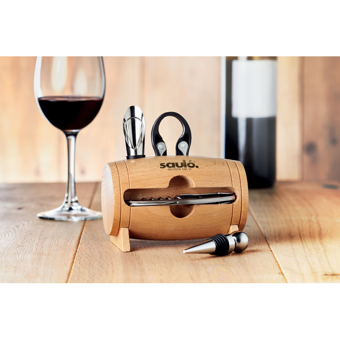 Coffret Sommelier Tonneau Personnalisé BOTA – Image 4
