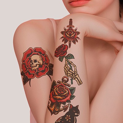 Tatouage Éphémère Personnalisé BENALAIN