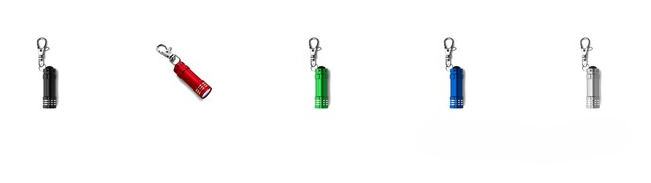 Porte-clés 3 LED HERCULE - AX4193-5