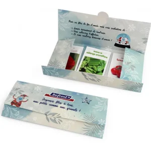 Coffret 3 Sachets de Graines personnalisés
