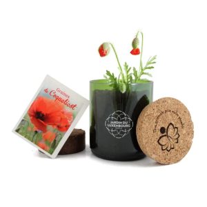 Kit plantation dans bouteille personnalisé