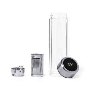Gourde Verre Infuseur Thé personnalisé BEKINS