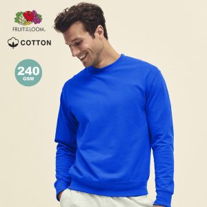 Sweat Coton Personnalisé Fruit of the Loom