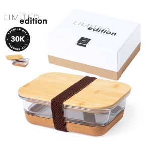 Lunch Box Verre et Bambou Personnalisée CRISBUT