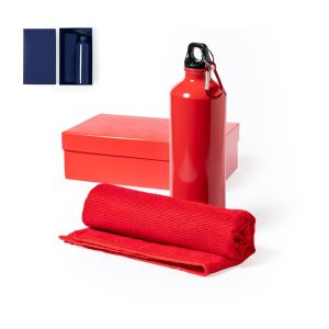 Coffret Gourde & Serviette Sport Personnalisé CLOISTER