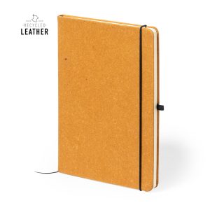 Carnet A5 Cuir Recyclé Personnalisé TEFAN