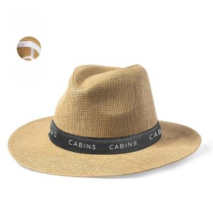 Chapeau Indiana Paille Personnalisé MULINS
