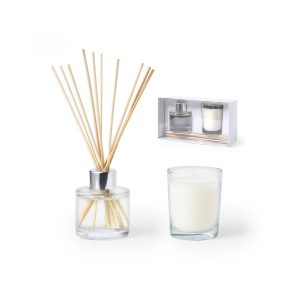 Coffret Parfum d&rsquo;Intérieur Diffuseur & Bougie Personnalisé HANKS