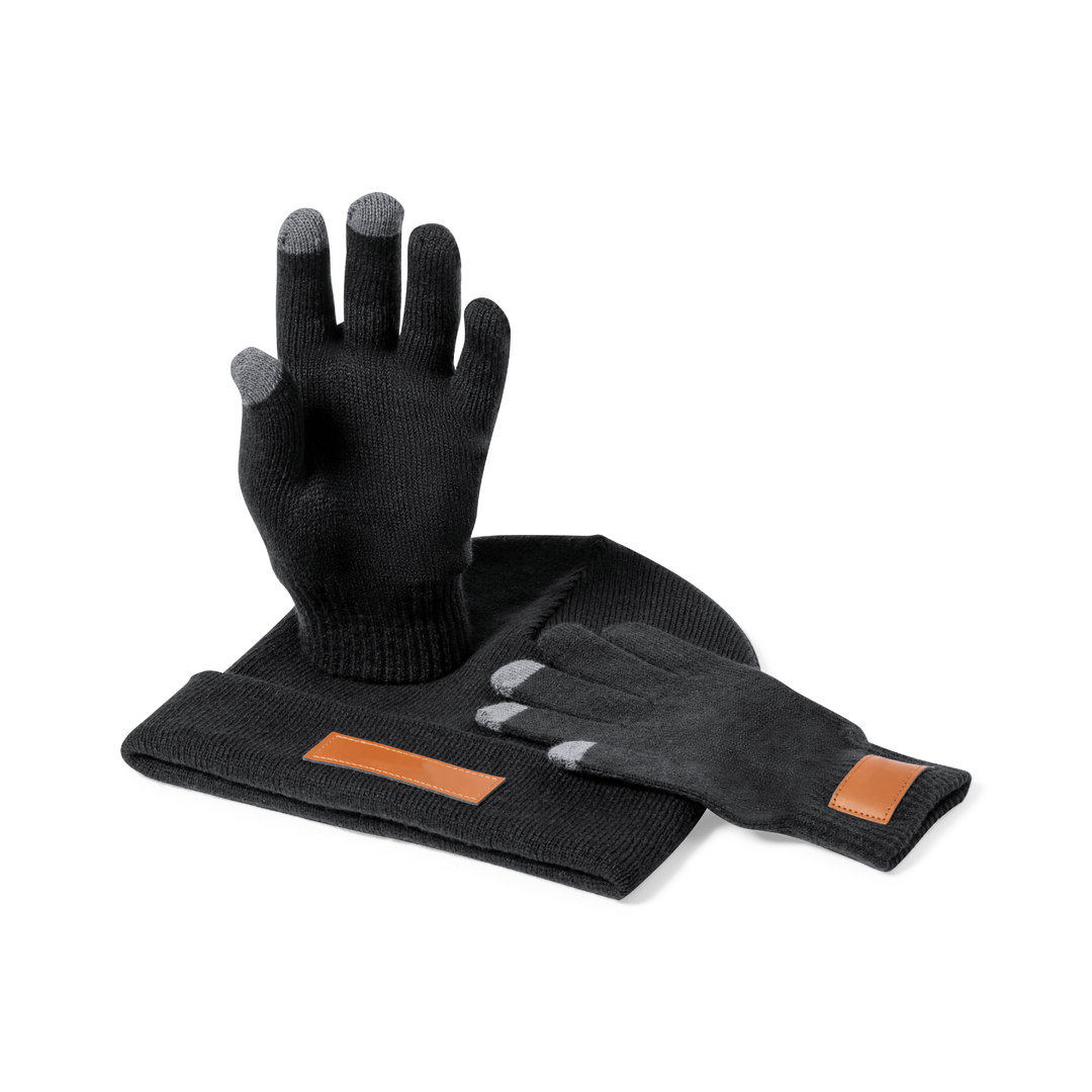 Set bonnet et gants PRASAN - MA1805-2