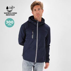 Veste Softshell Bicolore Capuche Personnalisée GRECHEL