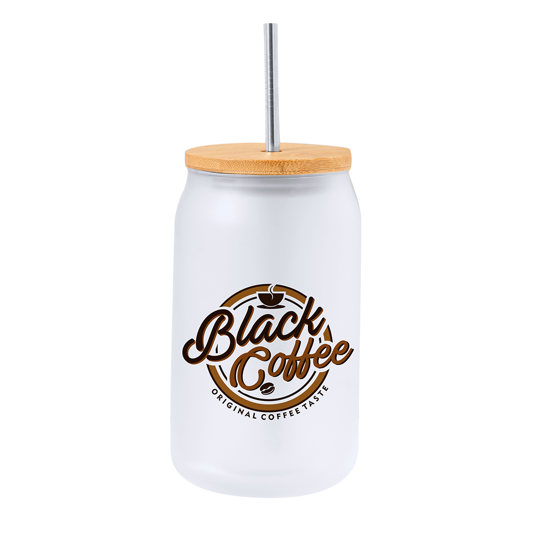 Verre avec paille sublimation FONIX - MA20514-4