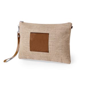 Pochette Jute Zippée Personnalisée TASHI