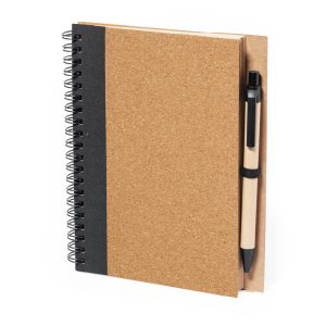 Carnet Liège et Stylo Publicitaire GIENAH
