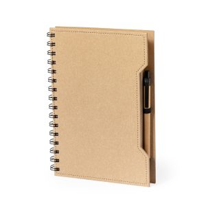Cahier et stylo personnalisé MECONY