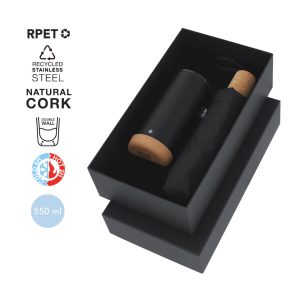 Coffret Cadeau Parapluie Gourde Personnalisé NEOLUX
