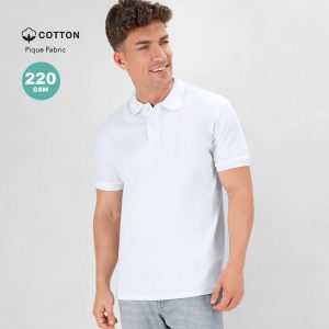 Polo Homme Blanc Personnalisé KOUPAN