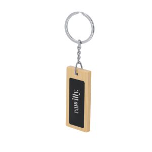 Porte-clés Bi-matière personnalisé KHOZAX