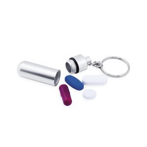 Porte-clés Pilulier Personnalisé ALUMPILL