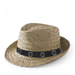 Chapeau de Paille Fedora personnalisé ZELIO