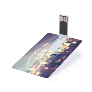 Clé USB Carte de Crédit personnalisée SONDY